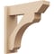Ekena Millwork 7 1/2-in W x 30-in D x 38-in H Legacy Slat Rough Cedar Woodgrain TimberThane Outlooker, Primed Tan OUTUR075X30X38LEC24RCPR - alternate 1